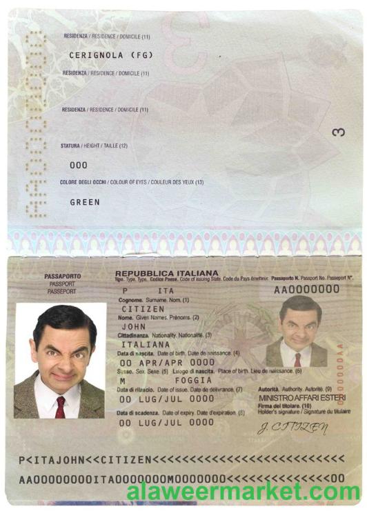 Italy passport
